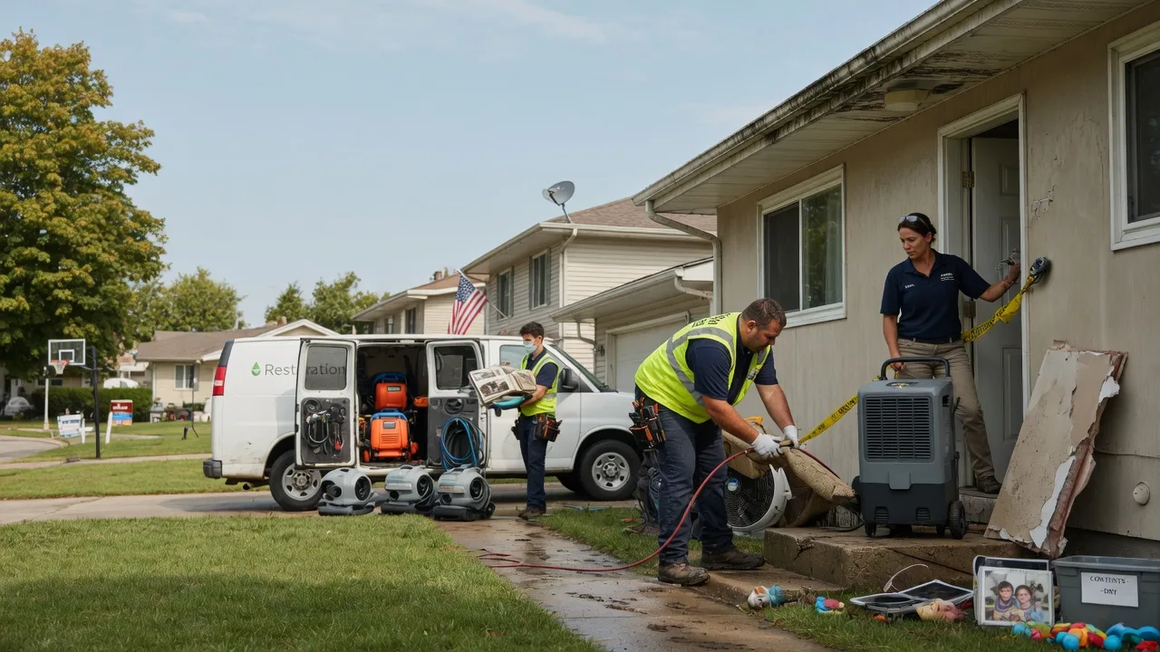 Water Damage Restoration in Elbing, KS near me